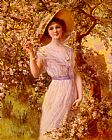 Emile Vernon Famous Paintings - Fleurs De Cerise